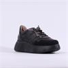Wonders Roma Platform Mesh Trainer - Black Croc